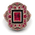 Victorian Gold Ring With Ruby - Janice No. 41 image 3