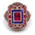 Victorian Gold Ring With Ruby - Janice No. 71 image 3