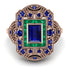 Victorian Gold Ring With Sapphire - Janice No. 29 image 3
