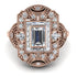 Victorian Gold Ring With Diamond - Janice No. 2 image 3
