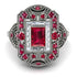 Victorian Gold Ring With Ruby - Janice No. 12 image 3