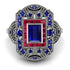 Victorian Gold Ring With Sapphire - Janice No. 60 image 3