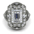 Victorian Gold Ring With Diamond - Janice No. 3 image 3