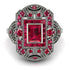 Victorian Gold Ring With Ruby - Janice No. 57 image 3