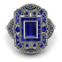 Victorian Gold Ring With Sapphire - Janice No. 75 image 3
