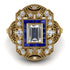 Victorian Gold Ring With Diamond - Janice No. 61 image 3