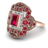Victorian Gold Ring With Ruby - Janice No. 11 image 1