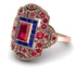 Victorian Gold Ring With Ruby - Janice No. 71 image 1
