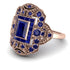 Victorian Gold Ring With Sapphire - Janice No. 74 image 1