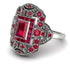 Victorian Gold Ring With Ruby - Janice No. 57 image 1