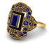 Victorian Gold Ring With Sapphire - Janice No. 43 image 1