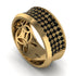 Black Diamond Filigree Pave Band - Briar No. 7 image 1