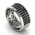 Black Diamond Filigree Pave Band - Briar No. 9 image 1
