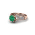 Diamond Floral Cluster Engagement Ring  - Penelope No. 5 image 1