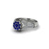 Diamond Floral Cluster Engagement Ring  - Penelope No. 15 image 1