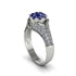 Diamond Floral Cluster Engagement Ring  - Penelope No. 15 image 2