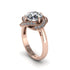 Diamond Floral Infinity Engagement Ring - Brinley No. 2 image 2