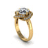 Diamond Floral Infinity Engagement Ring - Brinley No. 1 image 2
