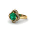 Emerald Floral Infinity Engagement Ring - Brinley No. 4 image 1