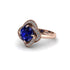 Sapphire Floral Infinity Engagement Ring - Brinley No. 14 image 1