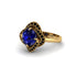 Sapphire Floral Infinity Engagement Ring - Brinley No. 43 image 1