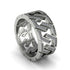 Diamond Geometric Elegance Gold Wedding Ring - Darby No. 3 image 2