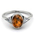 Geometrical Bezel Brown Diamond Ring - Trinity No. 1103 image 3