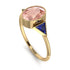 Geometrical Bezel Morganite Ring - Trinity No. 913 image 2
