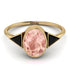 Geometrical Bezel Morganite Ring - Trinity No. 907 image 3