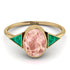 Geometrical Bezel Morganite Ring - Trinity No. 904 image 3