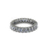 Emerald Cut Diamond Gold Eternity Wedding Band - Phoenix No. 3 image 1