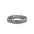 Emerald Cut Diamond Gold Eternity Wedding Band - Phoenix No. 3 image 2