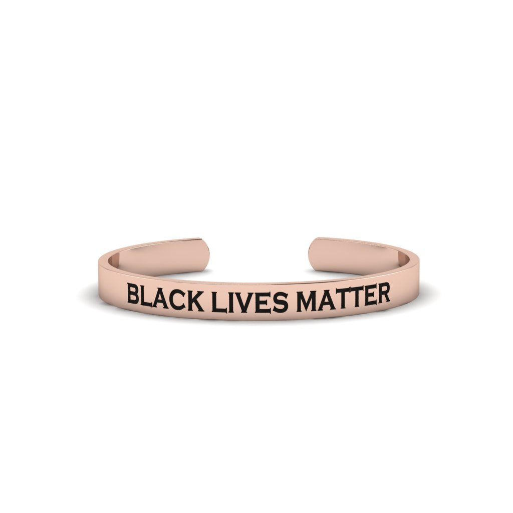 Gold Engraved Stacking Cuff Bracelet - Christopher No. 2
