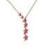Gold Starry Night Necklace With Ruby - Blair No. 11 image 2