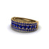 Sapphire Golden Harmony Wedding Ring - Ainsley No. 13 image 2