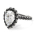 Halo Pear Diamond Pave Engagement Ring - Ingrid No. 33 image 1