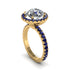 Round Cut Diamond Halo Engagement Ring - Charleigh No. 61 image 1