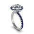 Round Cut Diamond Halo Engagement Ring - Charleigh No. 63 image 1