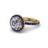 Round Cut Diamond Halo Engagement Ring - Charleigh No. 61 image 3