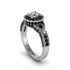 Diamond Double Halo Handmade Engagement Ring - Gracelyn No. 33 image 1