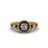 Diamond Double Halo Handmade Engagement Ring - Gracelyn No. 31 image 2