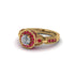 Diamond Double Halo Handmade Engagement Ring - Gracelyn No. 46 image 3