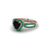 Heart's Black Diamond Embrace Engagement Ring - Alison No. 23 image 3