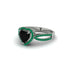 Heart's Black Diamond Embrace Engagement Ring - Alison No. 24 image 3