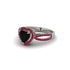 Heart's Black Diamond Embrace Engagement Ring - Alison No. 54 image 3