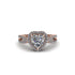 Heart's Diamond Embrace Engagement Ring - Alison No. 2 image 1