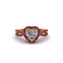 Heart's Diamond Embrace Engagement Ring - Alison No. 46 image 1