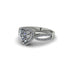 Heart's Diamond Embrace Engagement Ring - Alison No. 3 image 3