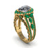 Diamond Imperial Blossom Engagement Ring - April No. 16 image 1