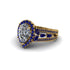 Diamond Imperial Blossom Engagement Ring - April No. 61 image 3